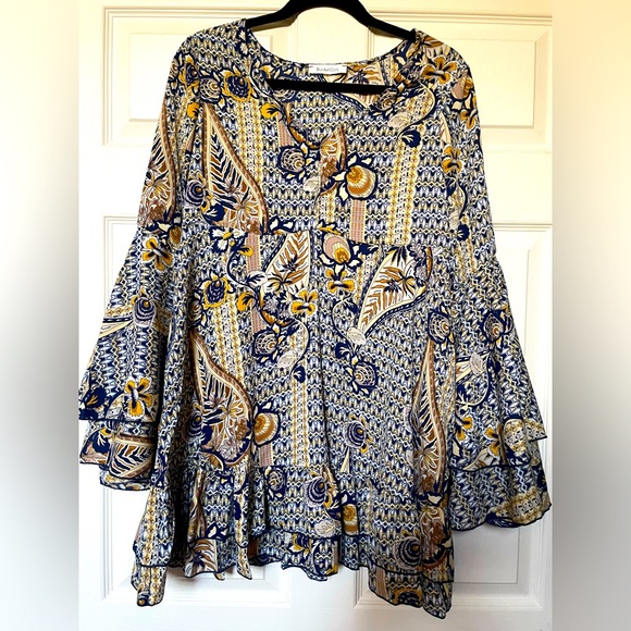 Bucketlist Bohemian Mini Dress from Three Bird’s Nest - Picture 1 of 4